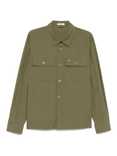SUN68 Logo Shirt Jacket - SUN68 - Modalova
