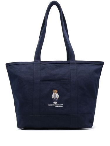 Shopping Bag With Logo - POLO RALPH LAUREN - Modalova