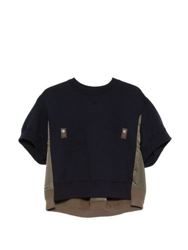 Sacai Cotton Blend Sweater - Sacai - Modalova