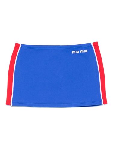 Miu Miu Nylon Mini Skirt - Miu Miu - Modalova