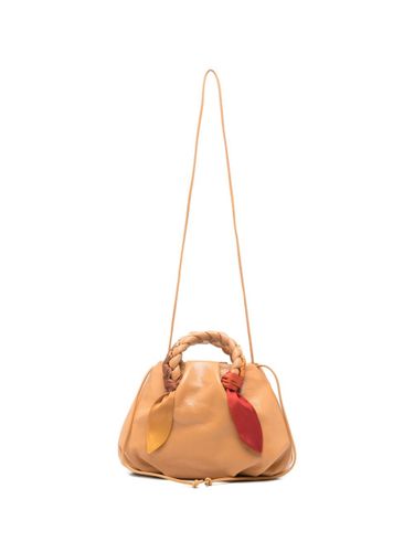 Bombon Foulard Leather Handbag - HEREU - Modalova
