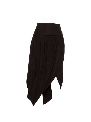 Alaïa Twisted Midi Skirt - Alaïa - Modalova