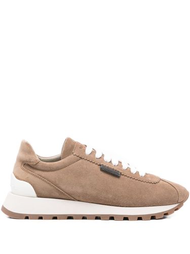 Brunello Cucinelli Leather Sneakers - Brunello Cucinelli - Modalova