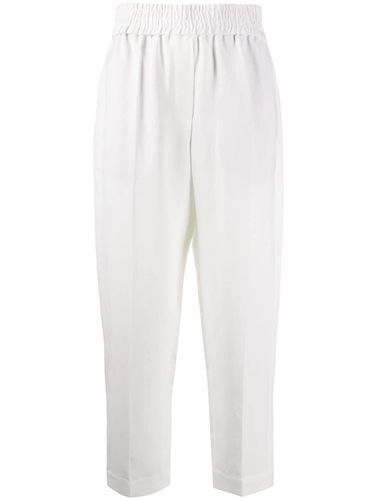 Linen Blend Trousers - Brunello Cucinelli - Modalova