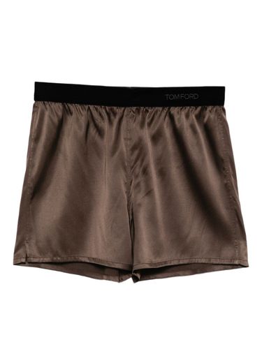 Tom Ford Silk Pajama Shorts - Tom Ford - Modalova