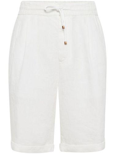 Linen Bermuda Shorts - Brunello Cucinelli - Modalova