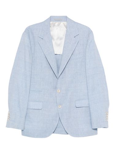 Single-Breasted Blazer Jacket - Brunello Cucinelli - Modalova