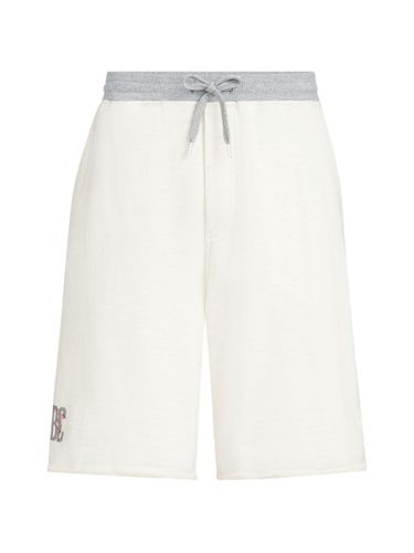 Cotton And Linen Blend Shorts - Brunello Cucinelli - Modalova