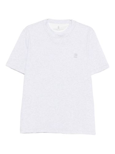 Logo Cotton T-Shirt - Brunello Cucinelli - Modalova