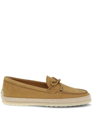 Tod's Suede Leather Loafers - Tod's - Modalova