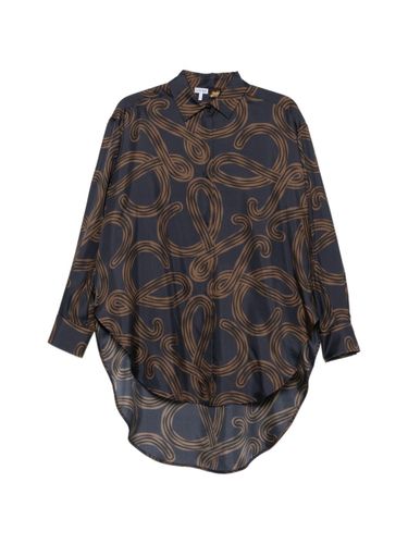 Printed Silk Shirt - LOEWE PAULA'S IBIZA - Modalova