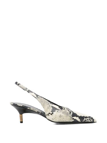 Bella Leather Slingback Pumps - KHAITE - Modalova