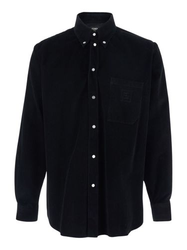 Fendi Shirt With Ff Embroidery - Fendi - Modalova