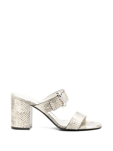 Emporio Armani Leather Mules - Emporio Armani - Modalova