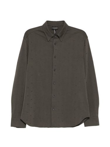 Emporio Armani Logo Cotton Shirt - Emporio Armani - Modalova