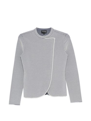 Striped Blazer Jacket - Emporio Armani - Modalova