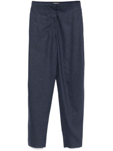 Straight-Leg Trousers - Emporio Armani - Modalova