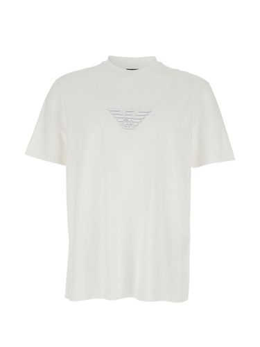 Emporio Armani Logo Cotton T-Shirt - Emporio Armani - Modalova