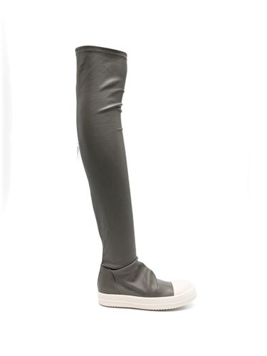 Leather Over-The-Knee Boots - Rick Owens - Modalova