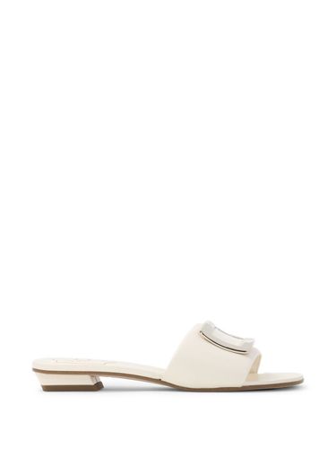 Roger Vivier Leather Flat Sandals - Roger Vivier - Modalova