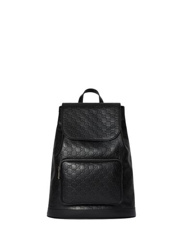 Gucci Medium Gg Emblem Backpack - Gucci - Modalova