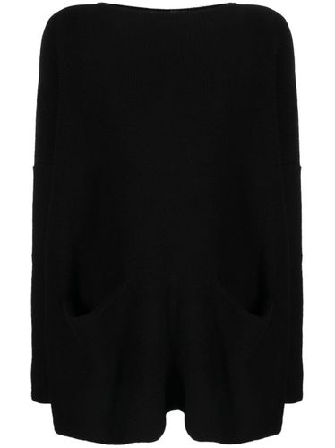 Cotton Boat-Neck Sweater - Daniela Gregis - Modalova