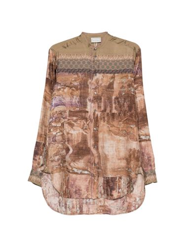 Printed Silk Shirt - Pierre Louis Mascia - Modalova