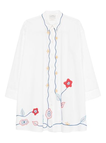 Embroidered Cotton Shirt - Forte Forte - Modalova