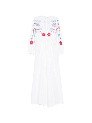 Embroidered Cotton Dress - Forte Forte - Modalova