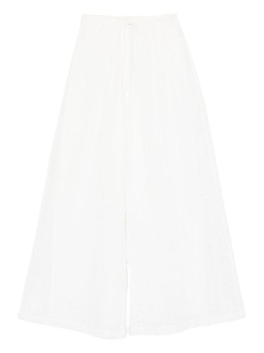 Embroidered Cotton Trousers - Forte Forte - Modalova