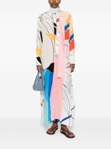 Printed Silk Dress - FOR RESTLESS SLEEPERS - Modalova