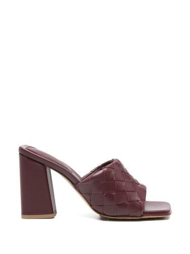 Bottega Veneta Parco Leather Mules - Bottega Veneta - Modalova