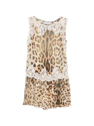 ERMANNO Leopard Print Mini Dress - ERMANNO - Modalova