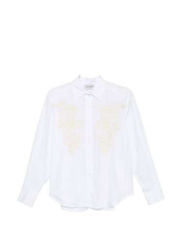ERMANNO Embroidered Cotton Shirt - ERMANNO - Modalova