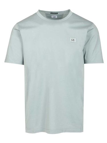 C.P. COMPANY Logo Cotton T-Shirt - C.P. COMPANY - Modalova