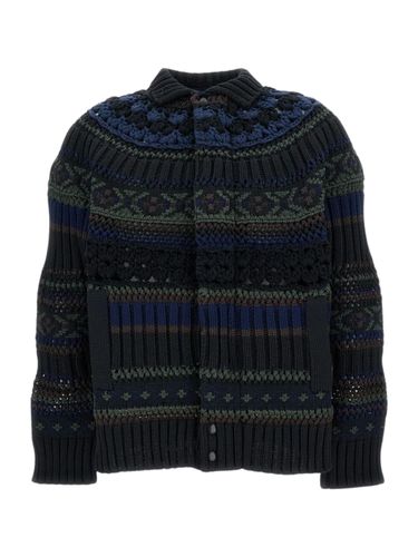 Sacai Knitted Jacket - Sacai - Modalova