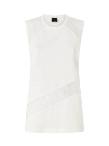 Pinko Top With Lace Details - Pinko - Modalova