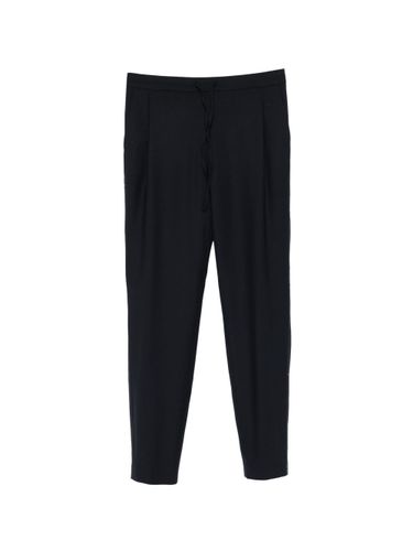 Wool Drawstring Trousers - Fabiana Filippi - Modalova