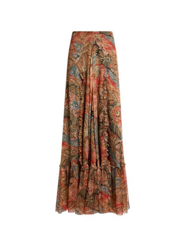 Etro Printed Long Skirt - Etro - Modalova