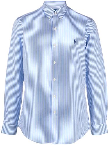 Striped Shirt With Logo - POLO RALPH LAUREN - Modalova