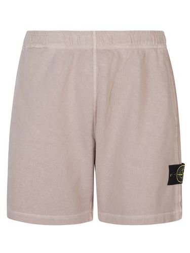 Stone Island Cotton Shorts - Stone Island - Modalova
