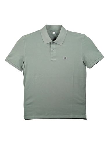 C.P. COMPANY Logo Polo - C.P. COMPANY - Modalova