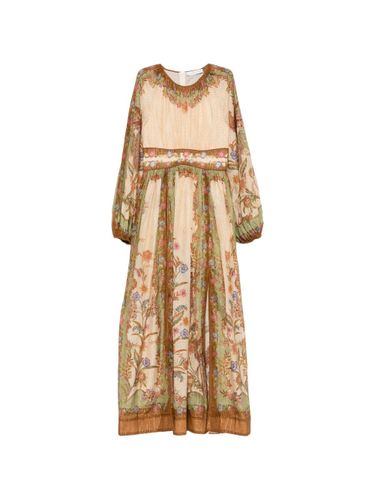 Indra Cotton And Silk Long Dress - Zimmermann - Modalova