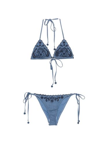 Zimmermann Aster Denim Bikini Set - Zimmermann - Modalova