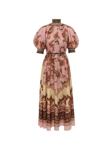 Zimmermann Aster Silk Long Dress - Zimmermann - Modalova