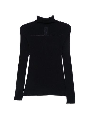 Wool Turtle-Neck Sweater - Fabiana Filippi - Modalova