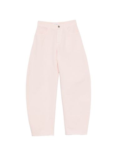 Alaïa Peplum Denim Jeans - Alaïa - Modalova