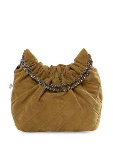 Fleming Mini Suede Leather Hobo Bag - Tory Burch - Modalova