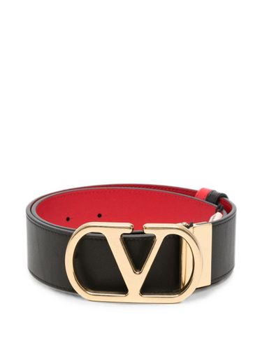 Vlogo Signature Leather Belt - Valentino Garavani - Modalova
