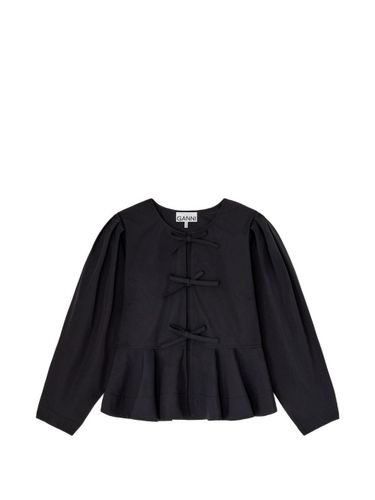 GANNI Organic Cotton Blouse - GANNI - Modalova